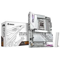 Gigabyte X870e Aorus Elite Wifi7 Ice Amd Am5 Socket Motherboard, Atx, 4x Ddr5 Slots, 4x M.2 Sockets, Fitted I/o Shield, 2.5gbe Lan, Wi-fi 7, 1x Hdmi Port / 2x Usb-c (usb4) X870e A Elite Wf7 Ice - Tgt01 Gigabyte X870e Aorus Elite Wifi7 Ice Amd Am5 Socket Motherboard, Atx, 4x Ddr5 Slots, 4x M.2 Sockets, Fitted I/o Shield, 2.5gbe Lan, Wi-fi 7, 1x Hdmi Port / 2x Usb-c (usb4) X870e A Elite Wf7 Ice - Tgt01