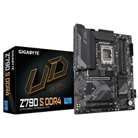 (image for) Gigabyte Z790 S DDR4 Ultra Durable Intel 1700 Socket Motherboard, ATX, 4x DDR4 Slots, 3x M.2 Sockets, 1x USB-C Port, Fitted I/O Shield, 2.5GbE LAN, 1x DisplayPort / 1x HDMI Port