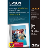 Epson 251gsm 10x15cm Premium Semi Glossy Photo Paper 50 Sheets