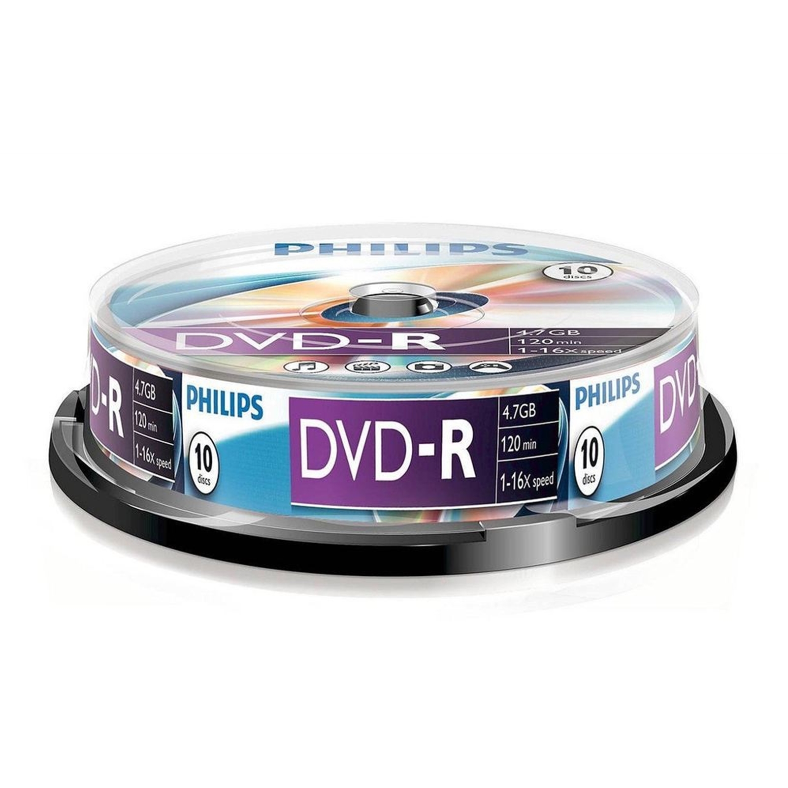 (image for) Philips DVD-R 16X 10 PK Spindle