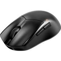 Be Quiet! Dark Perk Ergo Lightweight Ergonomic 32000dpi Wireless Gaming Mouse With 2.4ghz Wireless, Pixart Paw3950 Sensor, 110 Hours Battery Life & 8000 Hz Polling Rate Bm007 - Tgt01