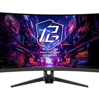 ASRock Phantom Gaming PG27FRS1A 27 Inch FHD (1920 x 1080) VA Curved (1500R) Gaming Monitor