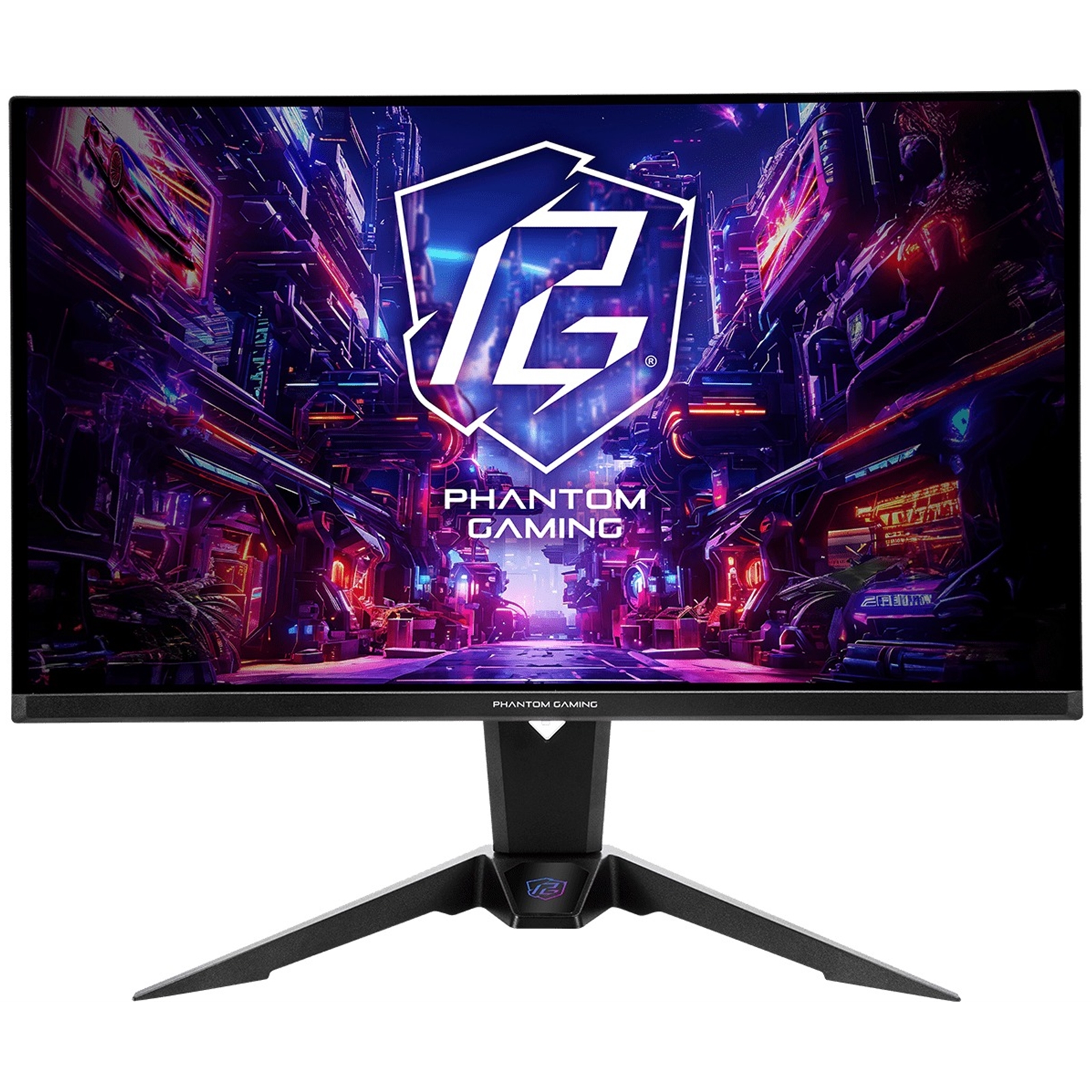 ASRock Phantom Gaming PGO27QFV 27 Inch QHD (2560 x 1440) Flat QD-OLED Gaming Monitor
