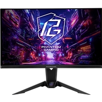 ASRock Phantom Gaming PGO27QFV 27 Inch QHD (2560 x 1440) Flat QD-OLED Gaming Monitor