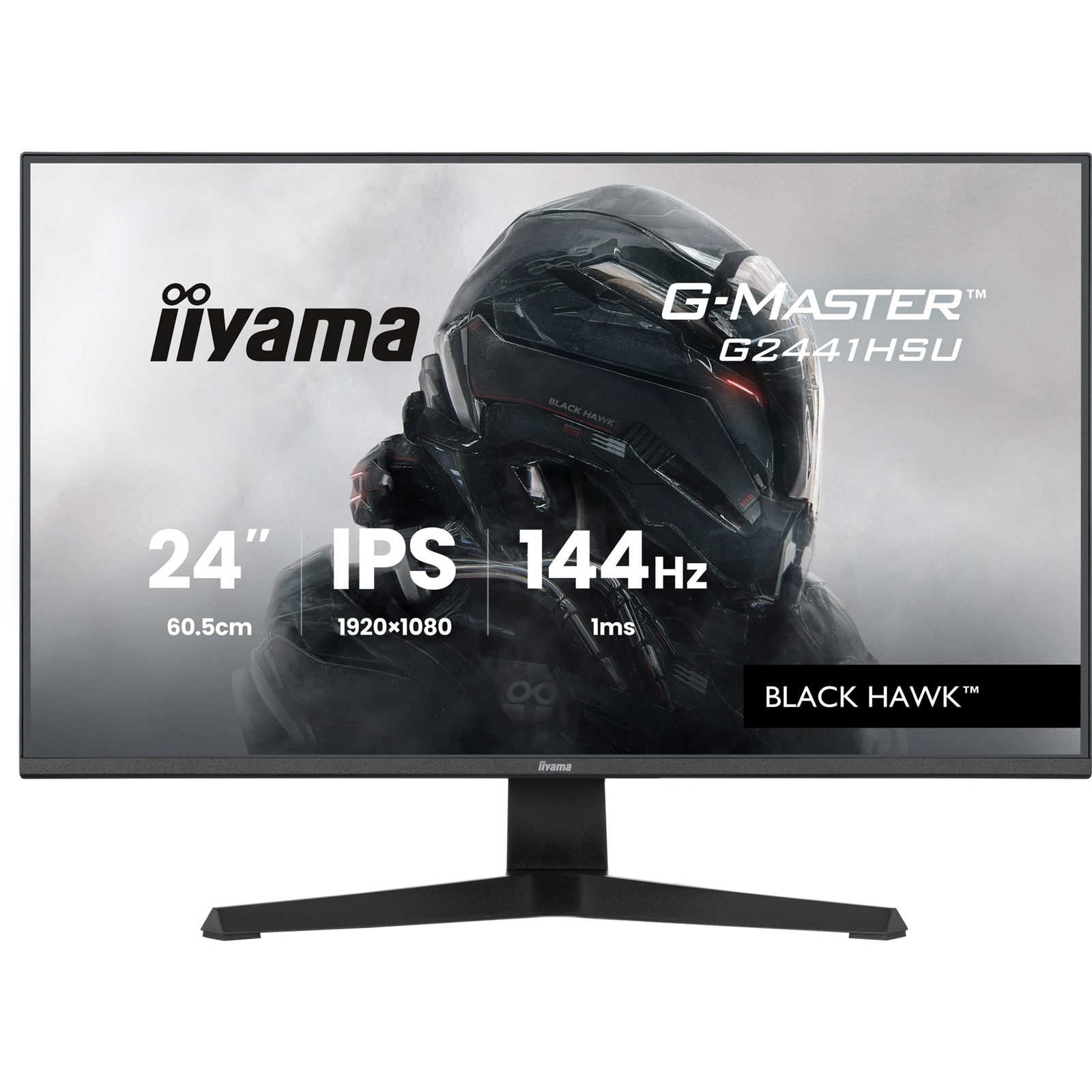 iiyama G-Master Black Hawk gaming monitor G2441HSU-B1 24" Black