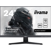 Iiyama G-master G2445hsu-b1 24 Inch Ips Monitor, Full Hd, 1ms, Hdmi, Displayport, Usb Hubx2, Freesync, 100hz, Speakers, Black, Internal Psu, Vesa G2445hsu-b1 - Tgt01