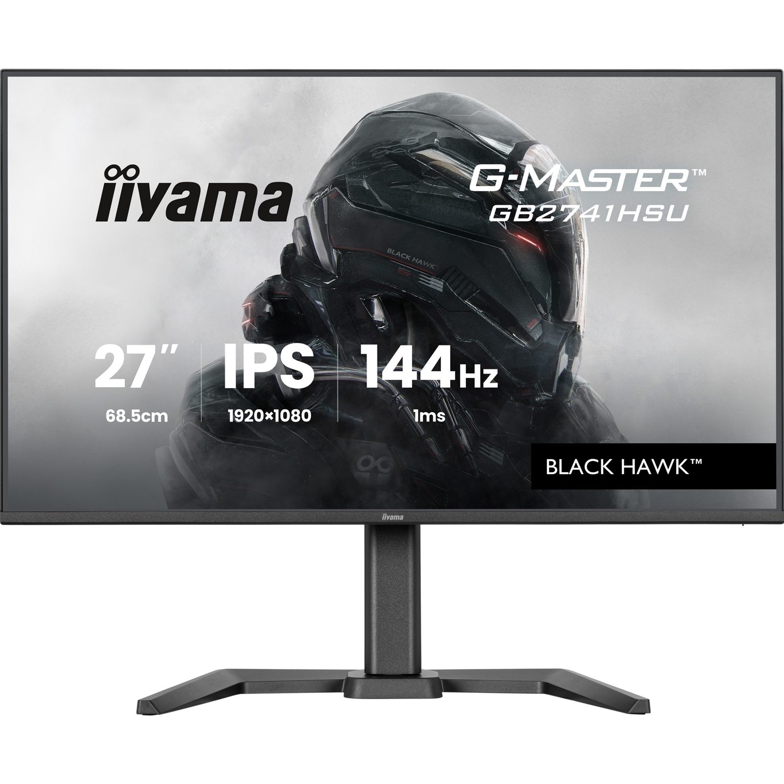 iiyama G-Master Black Hawk gaming monitor GB2741HSU-B1 27" Black