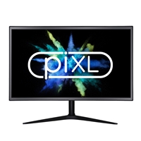 Pixl Cm215e11 21.5 Inch Widescreen Monitor, Slim Design, 5ms Response Time, 60hz Refresh Rate, Full Hd 1920 X 1080, Vga / Hdmi, 16.7 Million Colour Support, Black Finish Cm215e11 - Tgt01