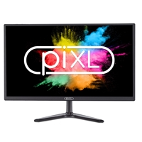 Pixl Cm23e03 23 Inch Widescreen Monitor, Slim Design, 5ms Response Time, 60hz Refresh Rate, Full Hd 1920 X 1080, Vga / Hdmi, 16.7 Million Colour Support, Black Finish Cm23e03 - Tgt01