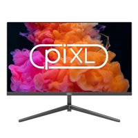 Pixl Cm24f17 24 Inch Frameless Monitor, Widescreen Ips Lcd Panel, 5ms Response Time, 75hz Refresh Rate, Full Hd 1920 X 1080, Vga / Hdmi, 16.7 Million Colour Support, Black Finish Mopixcm24f17 - Tgt01