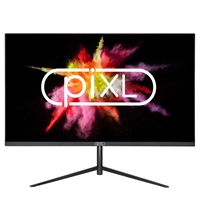 Pixl Cm24f32 24 Inch Frameless Monitor, Led Widescreen, 5ms Response Time, 60hz Refresh Rate, Full Hd 1920 X 1080, Vga, Hdmi, 16.7 Million Colour Support, Black Finish Cm24f32 - Tgt01