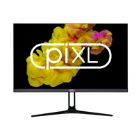 Pixl Px24ivhf 24 Inch Frameless Monitor, Widescreen Ips Lcd Panel, 5ms Response Time, 75hz Refresh Rate, Full Hd 1920 X 1080, Vga, Hdmi, Internal Psu, 16.7 Million Colour Support, Black Finish Px24ivhfp - Tgt01