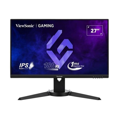 Viewsonic OMNI VX2779J-HD-PRO 27 Inch IPS Gaming Monitor, Full HD, 180Hz, 1ms,  2x HDMI, DisplayPort, Freesync, HDR10, Height Adjustable, Swivel, Rotate, VESA