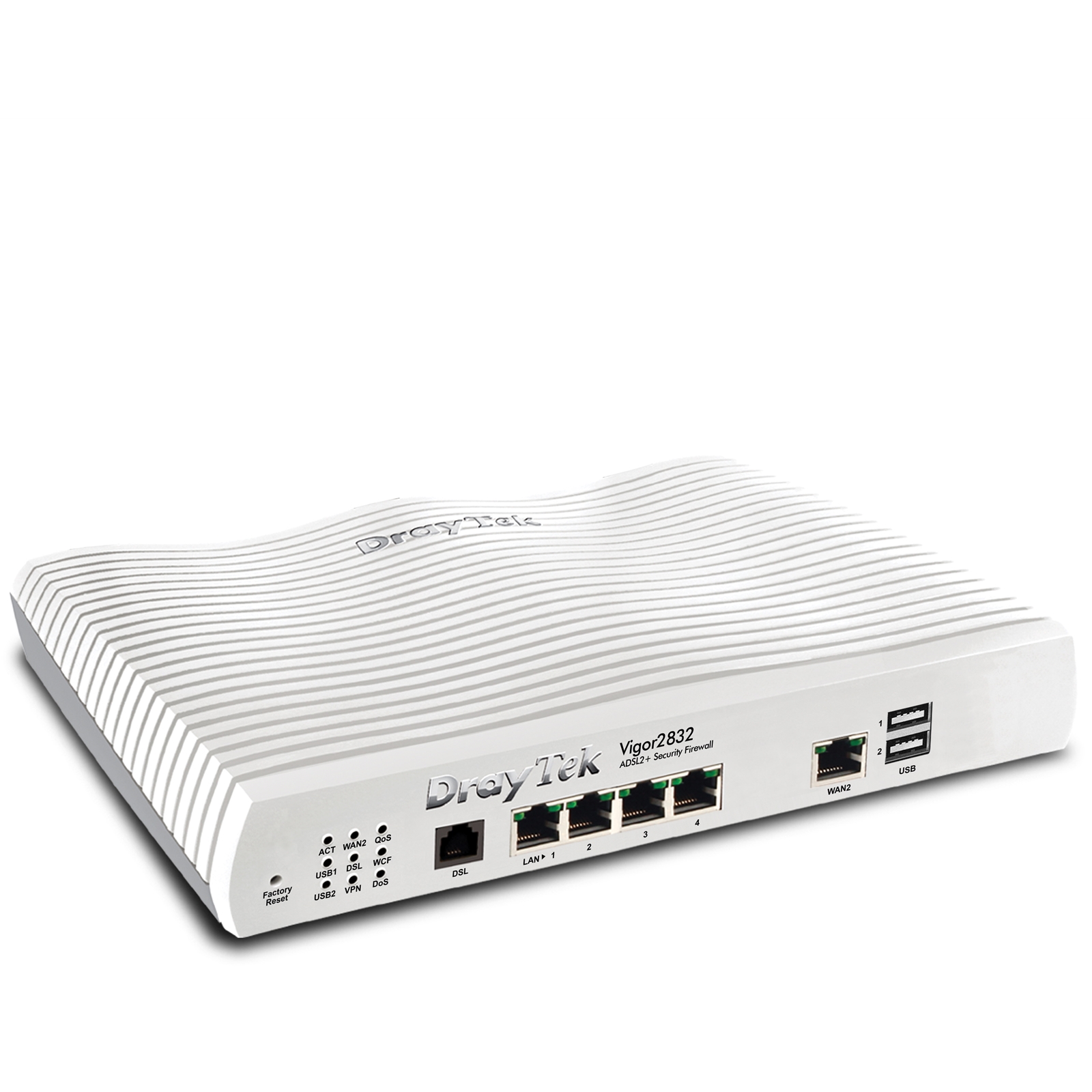 (image for) DrayTek V2832-K Vigor 2832 Wired Triple-WAN Firewall ADSL Modem Router with USB 3G/4G Modem Support