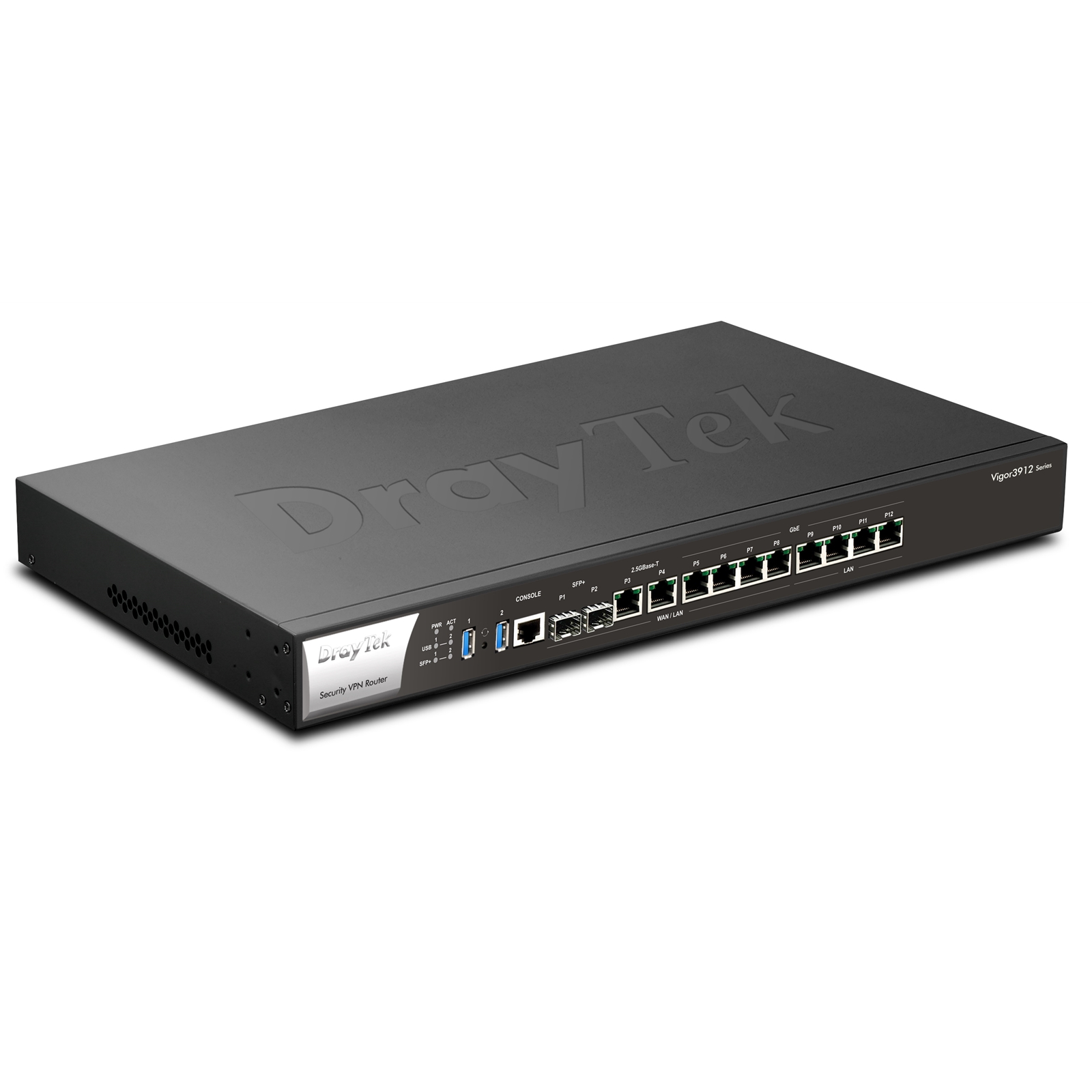 (image for) DrayTek V3912-K Vigor 3912 Wired 12.5Gb Enterprise Grade Multi-WAN Firewall Router