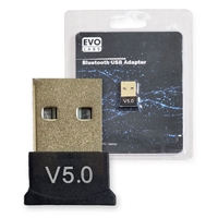 Evo Labs Bluetooth 5.0 Usb Adapter For Pc Or Laptop Bluetooth 5 Adapter - Tgt01