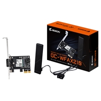Gigabyte Gc-wfax210 Intel Wifi 6e Ax210 2400mbps Bluetooth 5.2 Wireless Pci-express Card Gc-wfax210 - Tgt01