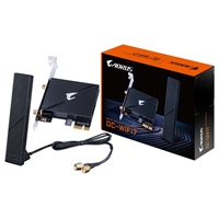 Gigabyte Gc-wifi7 Intel Wifi 7 5800mbps Bluetooth 5.3 Wireless Pci-express Card With Magnetic Ultra-high Gain Antenna Gc-wifi7 - Tgt01