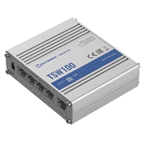 Teltonika Tsw100 Industrial Unmanaged 4 Port Poe+ Network Switch Tsw100000030 - Tgt01