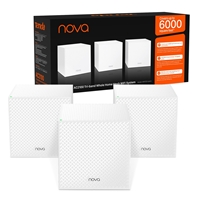Tenda Nova MW12 3 Pack AC2100 Tri-band Whole Home Mesh WiFi System