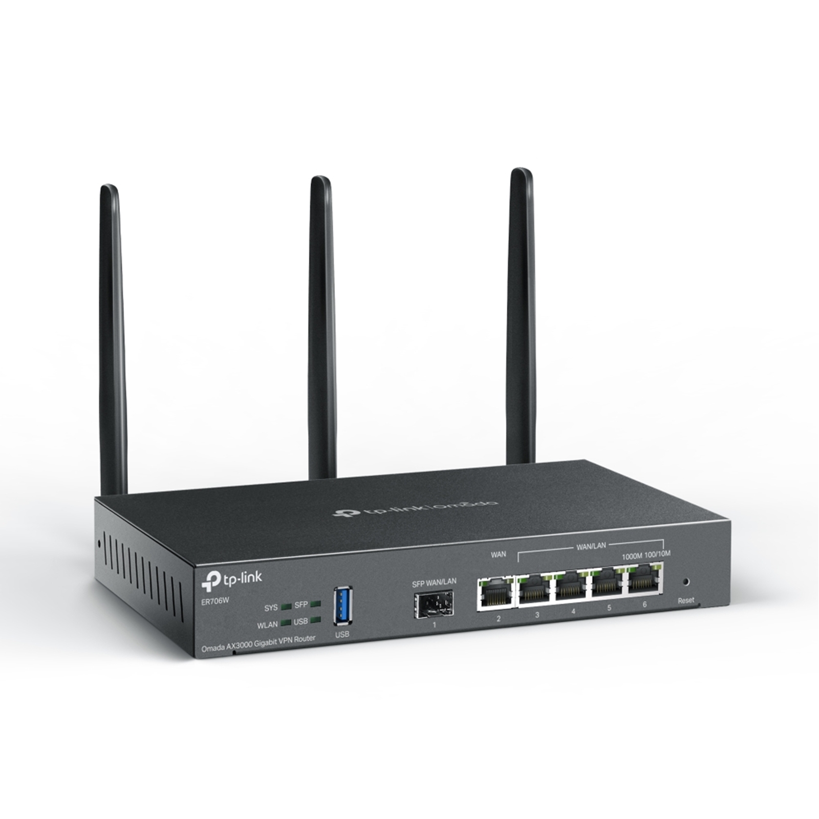 TP-Link Omada ER706W AX3000 WiFi 6 Gigabit VPN All-in-One Gateway Router