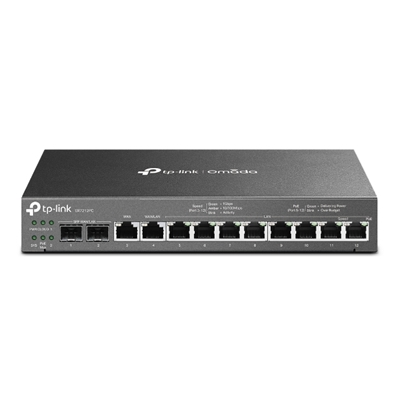 Tp-Link ER7212PC 12-Port Gigabit Poe+ Simultaneous Dual-Wan Broadband Vpn Router