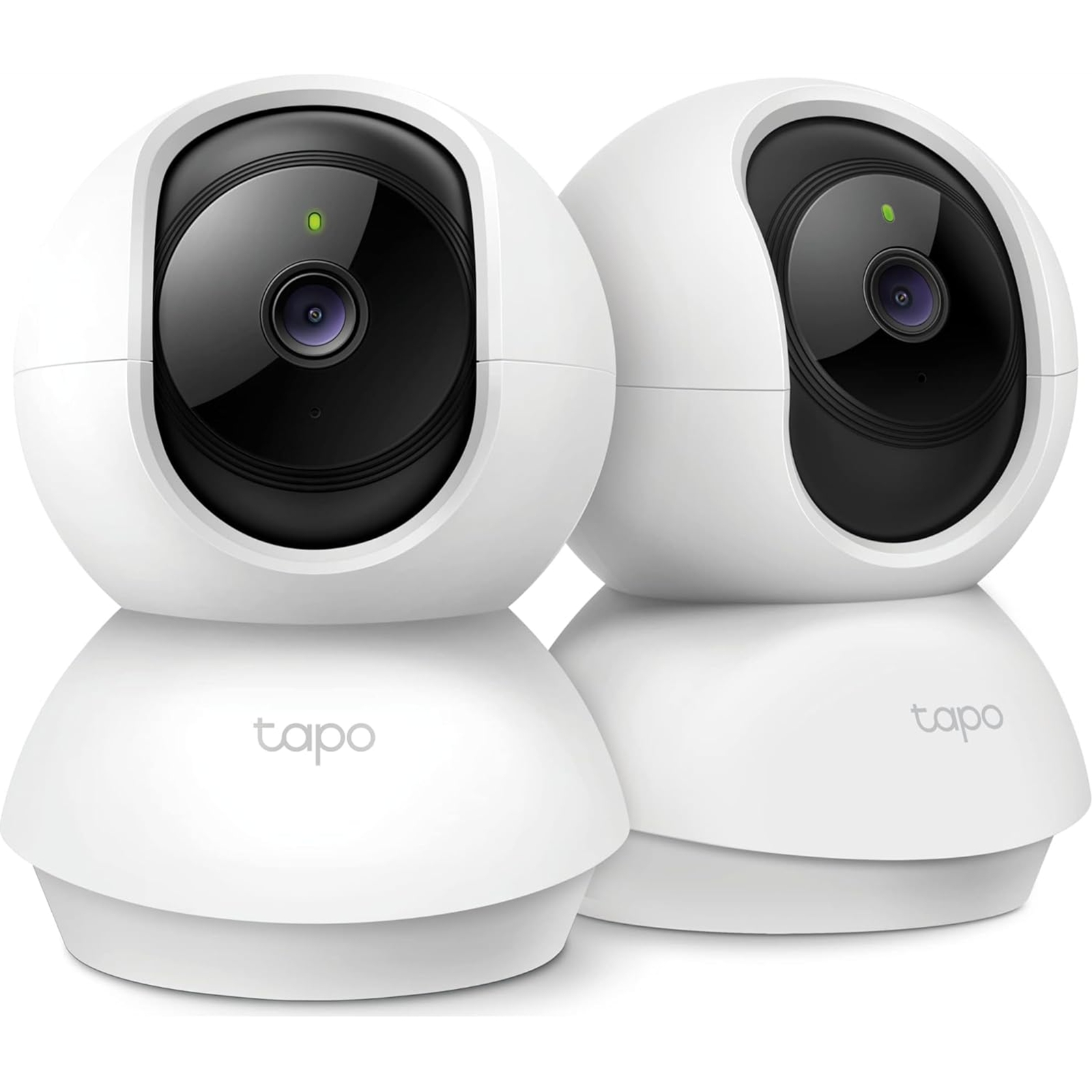 TP-Link Tapo C210P2 Pan/Tilt Home Security Wi-Fi Camera, 2-Pack