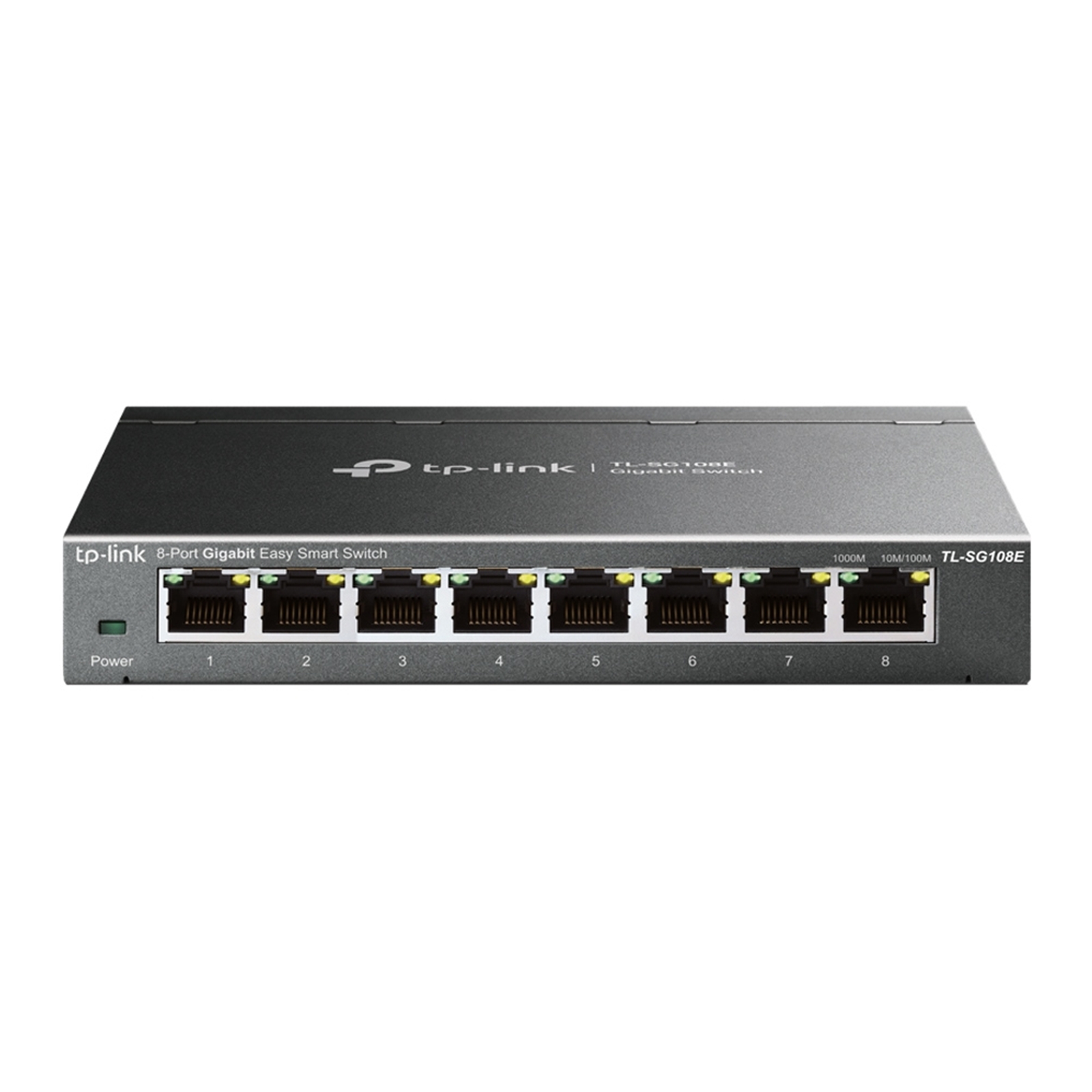 (image for) TP-Link TL-SG108E 8-Port Metal Gigabit Easy Smart Switch