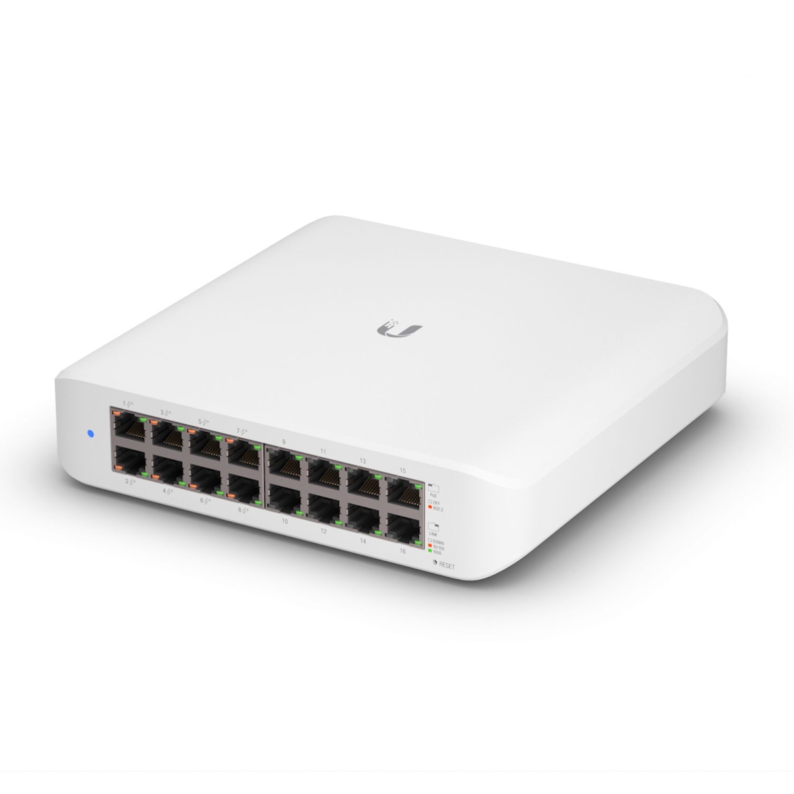 (image for) Ubiquiti USW-LITE-16-POE UniFi Switch Lite 16 Port Gigabit Managed Switch with 8 POE+ Ports