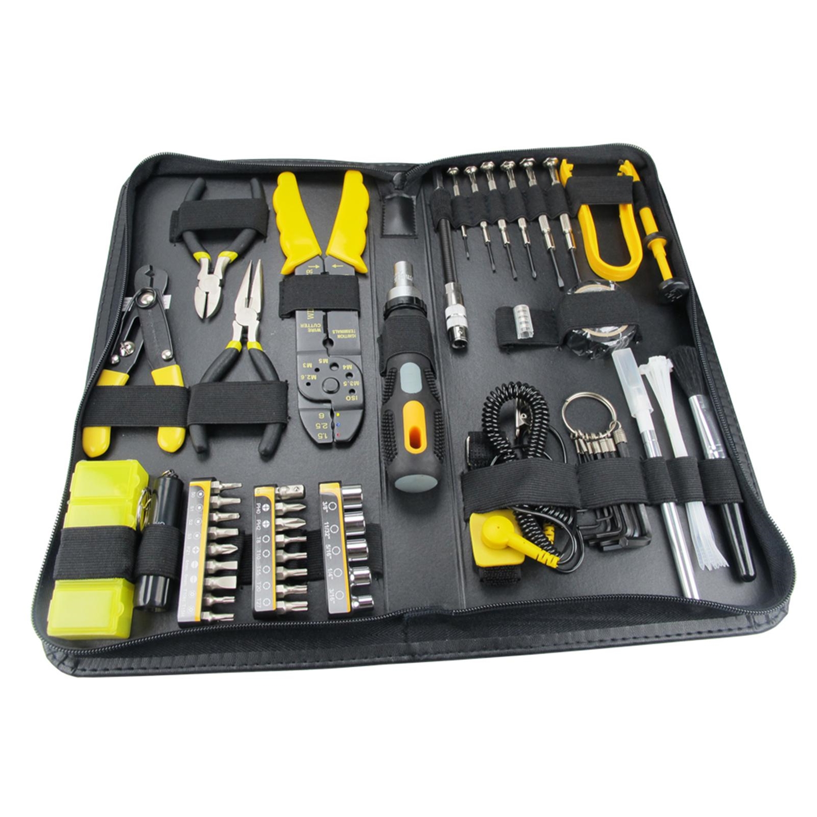 (image for) Sprotek 58 Piece Computer Repair Tool Kit In Case