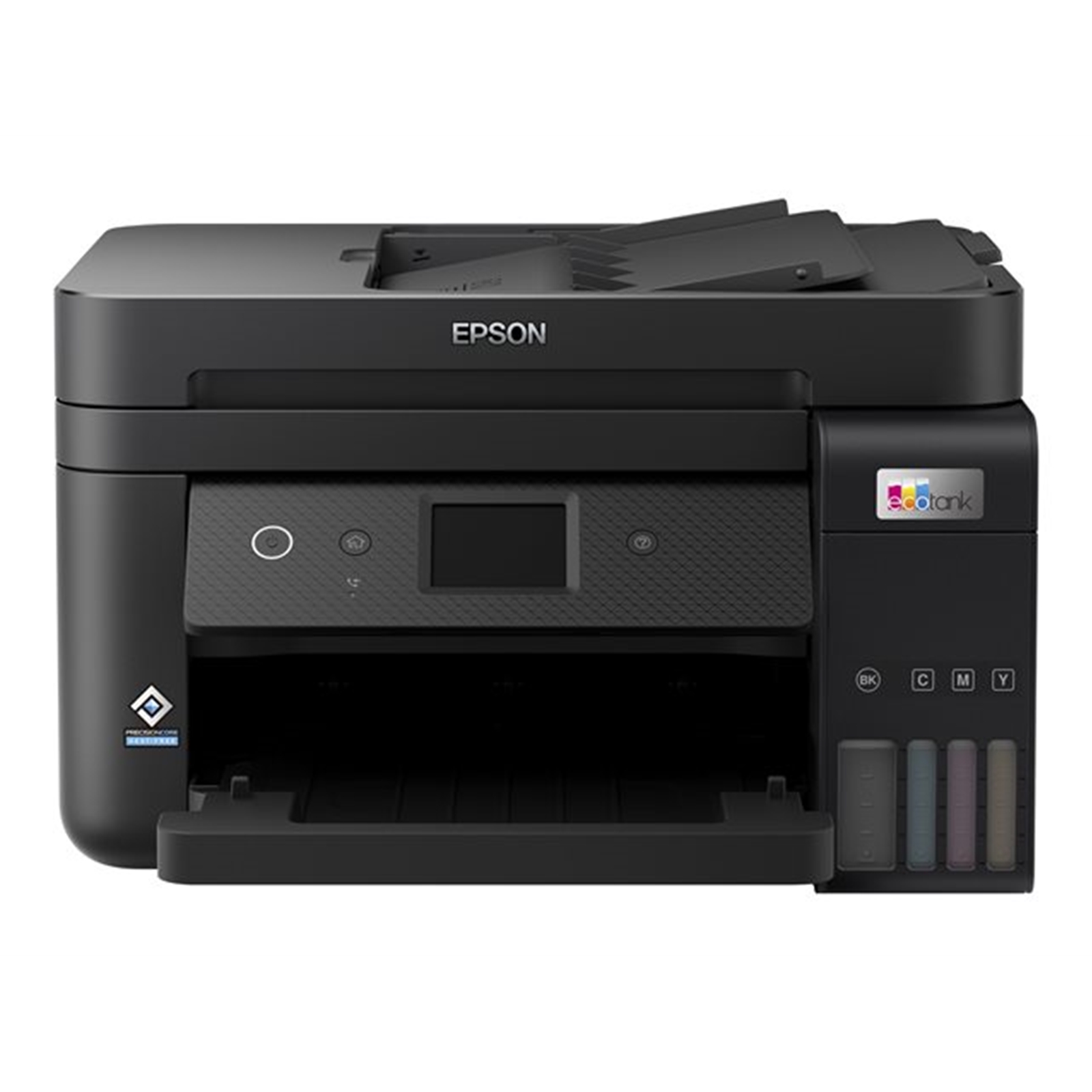 (image for) Epson EcoTank ET-4850 C11CJ60401 Inkjet Printer, Colour, Wireless, All-in-One inc Fax, ADF, 6.1cm Touchscreen Panel, Duplex