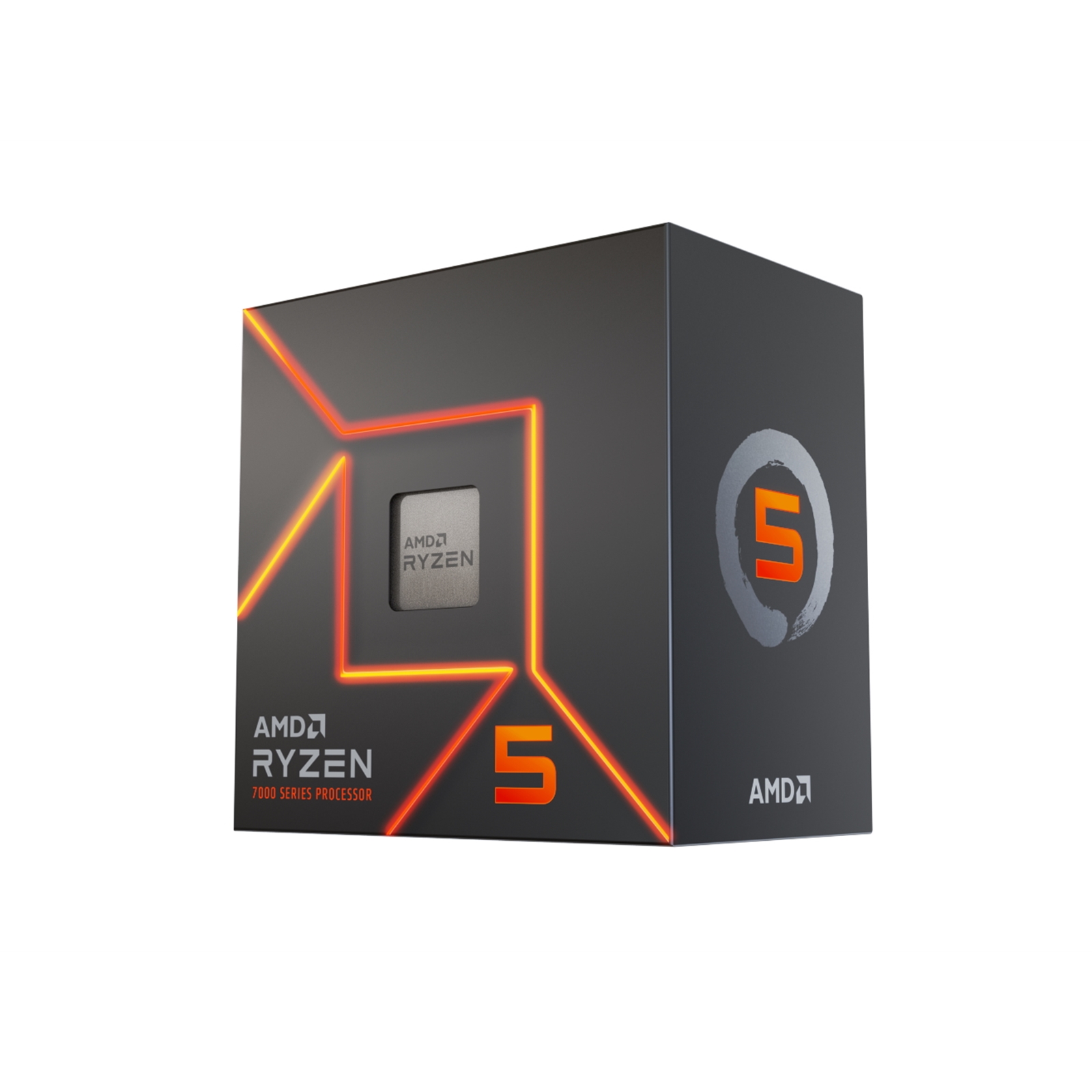 (image for) AMD Ryzen 5 7600 3.8GHz 6 Core AM5 Processor, 12 Threads, 5.1GHz Boost, Radeon Graphics