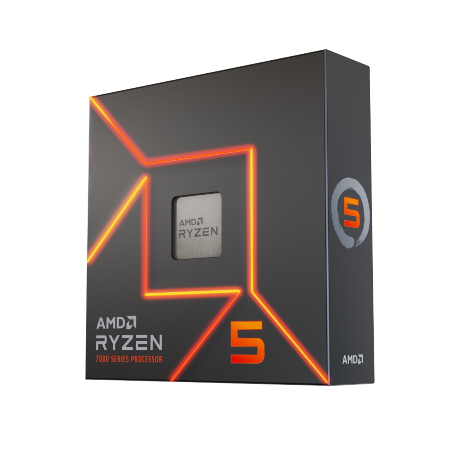 (image for) AMD Ryzen 5 7600X 4.7GHz 6 Core AM5 Processor, 12 Threads, 5.3GHz Boost, Radeon Graphics