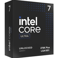Intel Core Ultra 7 Processor 270k Plus, 24 Cores, 24 Threads, 3.2ghz Up To 5.5ghz, Lga 1851 Socket 1700 36mb Cache, 125w, Maximum Turbo Power 250w, Intel Graphics, No Cooler Bx80768270k - Tgt01