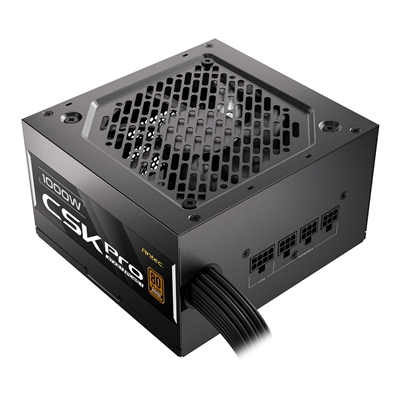 Antec CSK1000 PRO 1000W ATX 3.1 Power Supply - 80 PLUS Bronze, Semi-Modular, PCIe 5.1 Ready, 12V-2x6 Connector, Quiet 120mm Fan, UK Plug