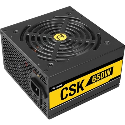 Antec Bronze Power Supply Csk 650W 80+ Bronze Certified Psu Continuous Power Wit