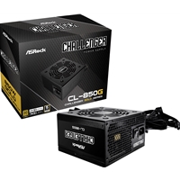 Asrock Cl-850g 850w Atx Power Supply Unit, 80 Plus Gold Certified, 120mm Golf-blade Fan, High Efficiency Psu 90-uxc085-gngaaa - Tgt01