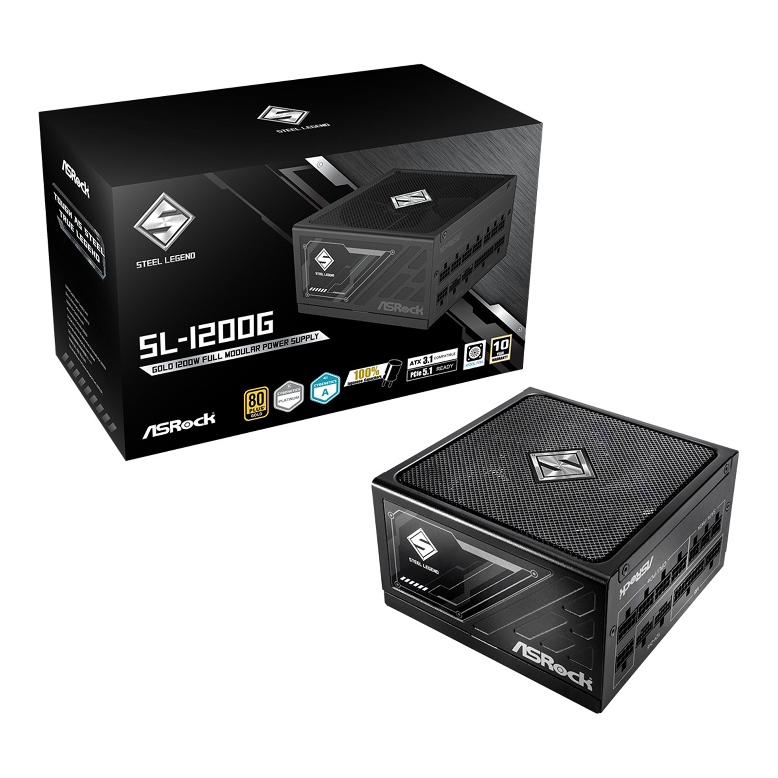 ASROCK 1000W STEEL LEGEND PSU