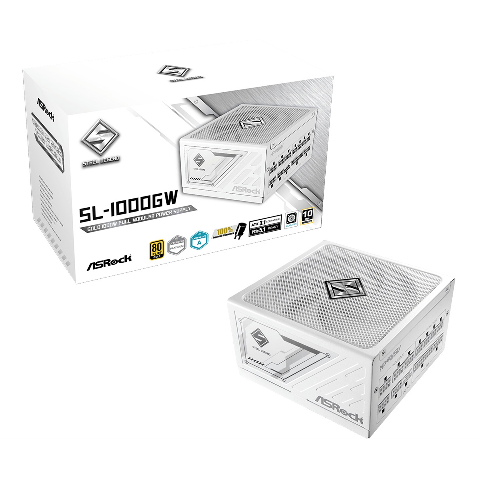 ASROCK 1000W STEEL LEGEND PSU