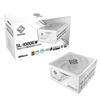 Asrock Steel Legend Sl-1000g 1000w Atx Power Supply Unit, 80 Plus Gold Certified, 120mm Silent Cooling Fan, High Efficiency Psu 90-uxs100-gfgaba - Tgt01