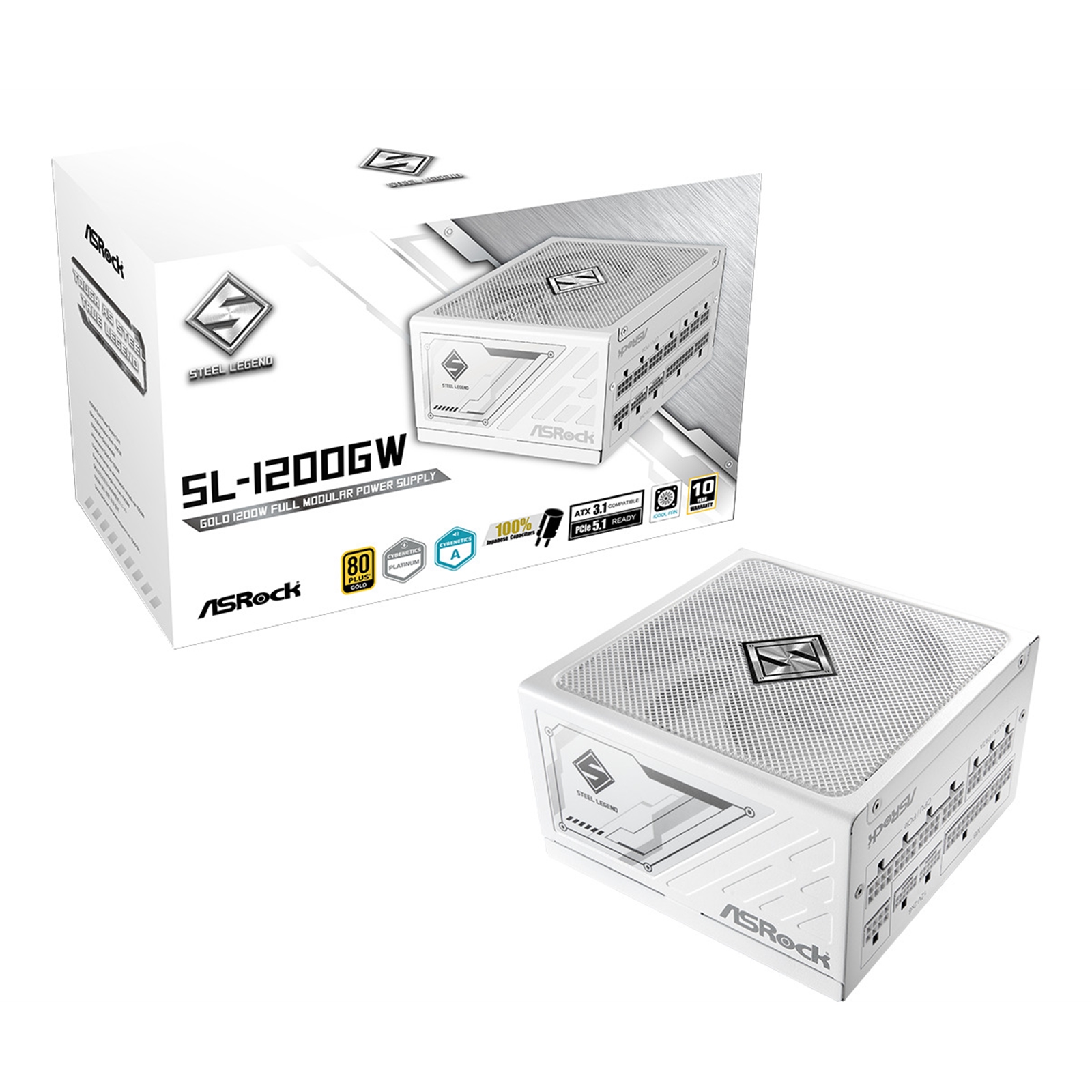 ASROCK 1200W STEEL LEGEND PSU