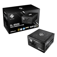Asrock Steel Legend Sl-850g 850w Atx Power Supply Unit, 80 Plus Gold Certified, 120mm Silent Cooling Fan, High Efficiency Psu 90-uxs085-gfgaaa - Tgt01