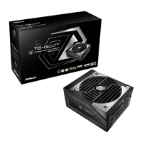 Asrock Tc-1300t 1300w Atx, Power Supply Unit, 80 Plus Titanium Certified. 135mm Striped Axial Fdb Fan, High Efficiency Psu 90-uxt130-tfgaab - Tgt01