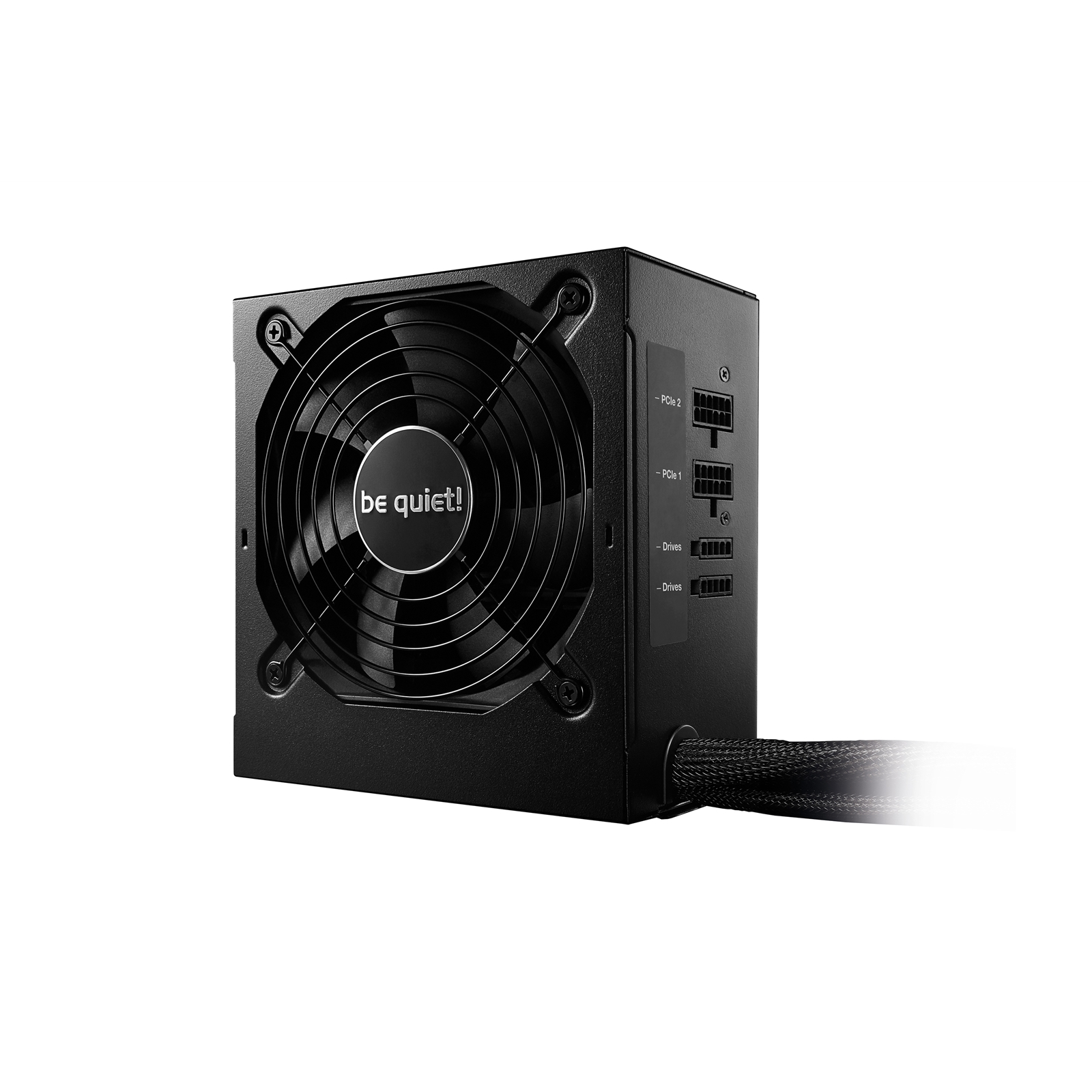 (image for) be quiet! System Power 9 500W PSU, 80 PLUS Bronze, Temperature-Controlled 120mm Fan, 2 Strong 12V-Rails, 3 Year Warranty