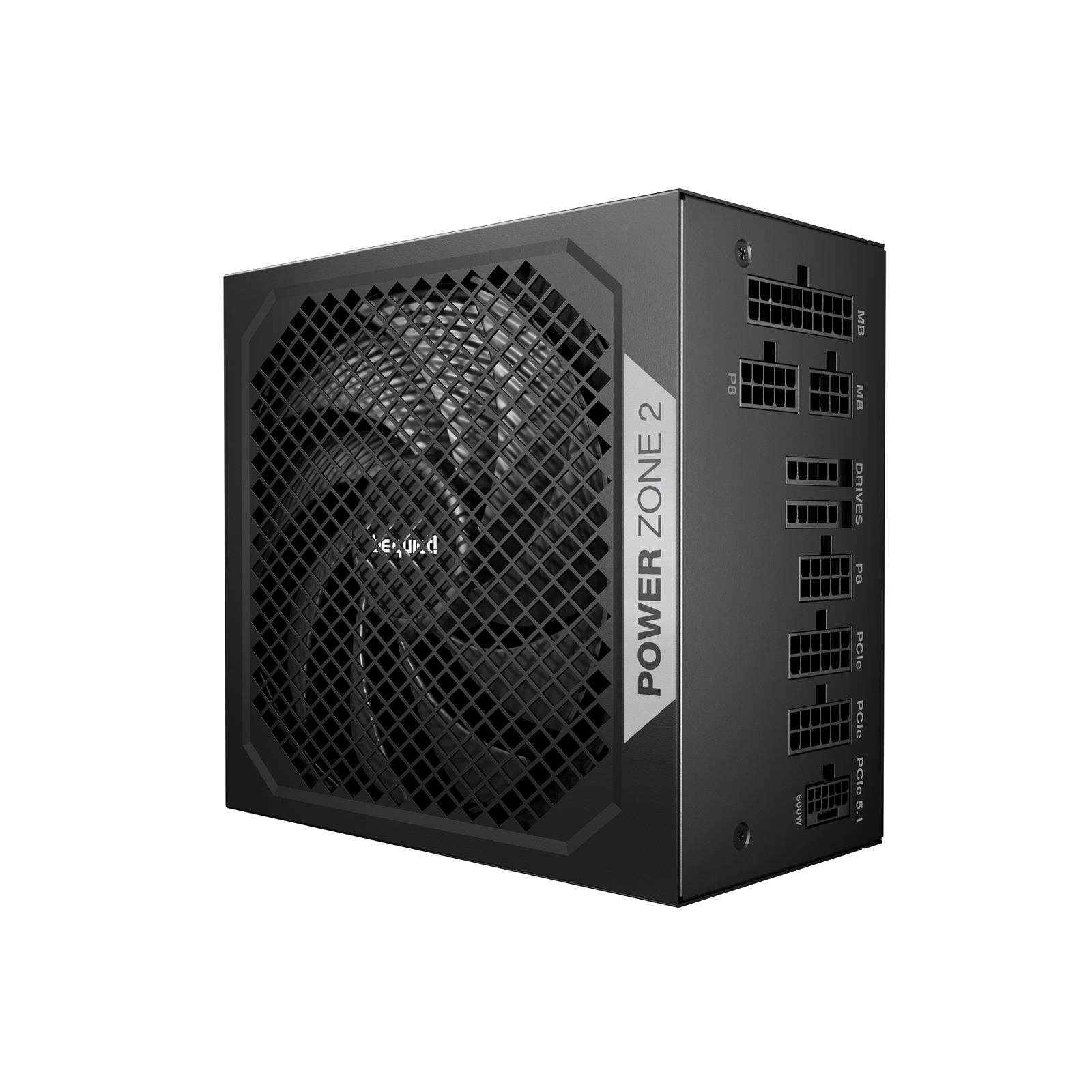 (image for) be quiet! Power Zone 2 850W PSU - 80 PLUS Platinum, Semi-Passive Cooling, Pure Wings 3 Fan, PCIe 5.1/ATX 3.1 Compatibility, 10-Year Warranty