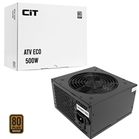 Cit 500w Atv Eco Bronze 500w 230v 12cm Fan Apfc Psucit500atveco - Tgt01