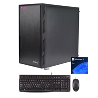 Logix Micro Tower - Designed For Cctv Use - Intel I5 Processor, 16gb Kingston Memory, 500gb Kingston Ssd, Output To 4 Monitors, With Windows 11 Pro Cct-v4m5 - Tgt01