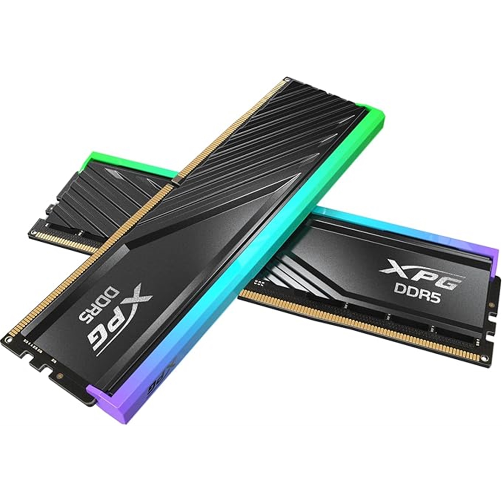 (image for) Adata XPG Lancer Blade RGB DDR5 6400MHz CL32 32GB (2x16GB) PC5-51200 RAM 288-Pins UDIMM Desktop Memory Kit Black Heatsink(AX5U6400C3216G-DTLABRBK)