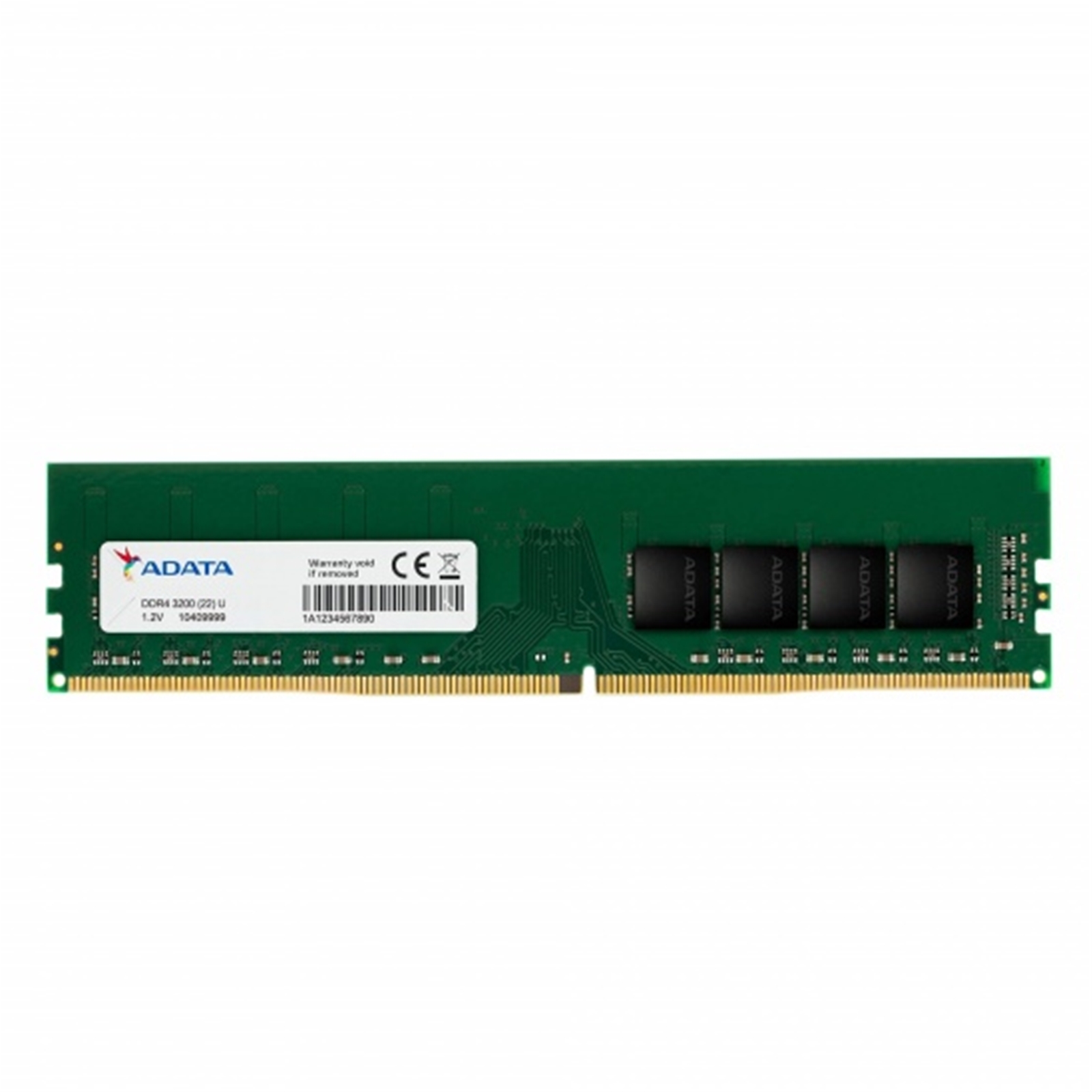 Adata Premier AD4U320038G22-SGN  8GB DIMM System Memory, DDR4, 3200MHz, 1 x 8GB