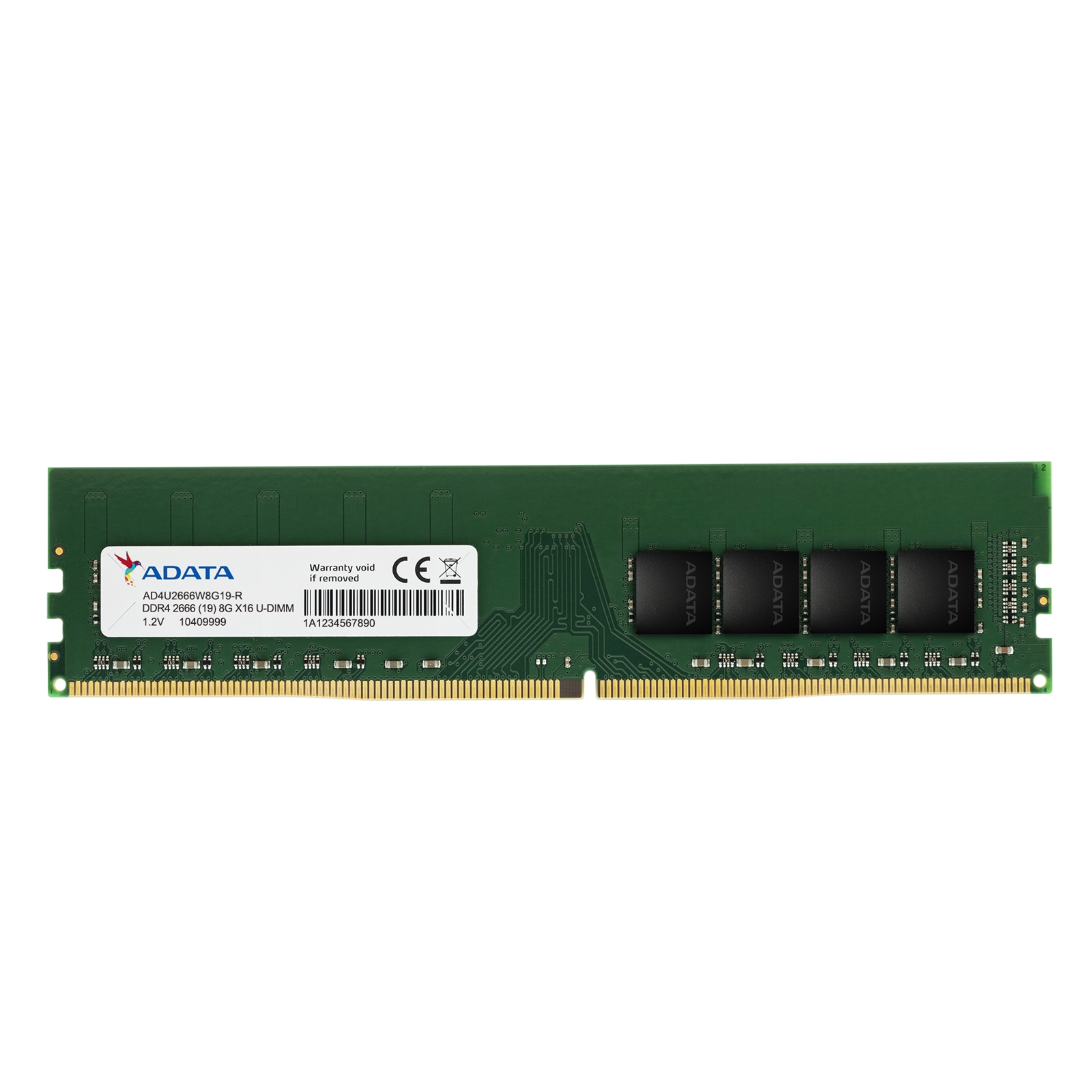 (image for) Adata Premier AD4U266616G19-SGN 16GB DIMM System Memory DDR4, 2666MHz, 1 x 16GB